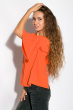 Блуза женская свободного покроя 118P154 оранжевый