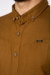 Рубашка однотонная 644f019 горчичный