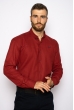 Рубашка однотонная 644f019 бордо