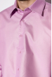Классическая мужская рубашка 120PAR108 сиреневый