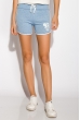 Шорты женские 317F043-2 голубой меланж Шорты женские 317F043-2 голубой меланж