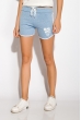 Шорты женские 317F043-2 голубой меланж Шорты женские 317F043-2 голубой меланж