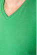 Футболка мужская с V-образным вырезом 4711-3 зеленый
