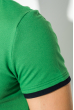 Футболка мужская с V-образным вырезом 4711-3 зеленый