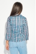 Рубашка женская с рукавом три четверти 52P002-6 голубой