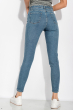 Модные женские джинсы  120PNR496 светло-синий
