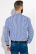 Рубашка мужская в полоску  511F008 бело-синий
