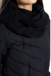 Женская куртка с хомутом 120PSKL9082 чернильный