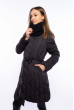 Женская куртка с хомутом 120PSKL9082 черный