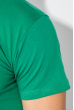 Футболка мужская c V-образным вырезом 201F012 зеленый