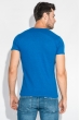 Футболка мужская c V-образным вырезом 201F012 синий