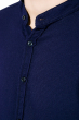 Рубашка мужская однотонная 511F005-7 темно-синий