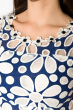 Платье женское с цветочным принтом 964K040 синий