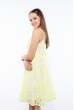 Платье женское с цветочным принтом 964K040 лайм