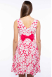 Платье женское с цветочным принтом 964K040 фуксия