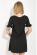 Платье женское, короткое, яркие цвета 74P101 черный