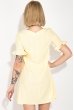 Платье женское, короткое, яркие цвета 74P101 желтый