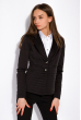 Классический женский пиджак 150P007 черный