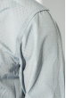 Рубашка мужская принт фактурная сетка 50PD3046 светло-серый