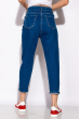 Женские джинсы на резинке с завязками 120PGU025 светло-синий