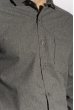 Рубашка с длинными рукавами 201P018 серый