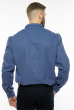 Рубашка с длинными рукавами 201P018 синий