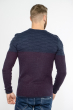 Стильный мужской свитер 267F1226 темный джинс