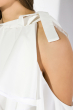 Блузка женская с завязками на плече 78PD5088 молочный