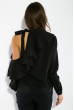 Блузка женская с завязками на плече 78PD5088 черный
