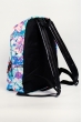 Рюкзак с принтом 444KY006 бирюзово-голубой