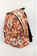 Рюкзак с принтом 444KY006 бежево-коричневый