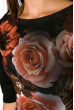 Платье женское ассорти 120P215 черно-розовый