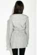 Пальто женское в мелкий горошек 64PD190-4 серый горошек