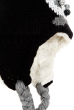 Шапка детская утепленная, с изображениями животных 65P0028 junior черный