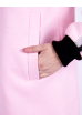 Пальто женское розовое 130P006 розовый