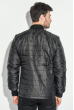 Куртка мужская демисезон 491F003 черно-изумрудный