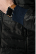 Куртка мужская демисезон 491F003 черно-терракотовый