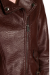 Стильная кожаная куртка 120PAM1914 бордо