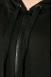 Толстовка (батал) женская, с вышевкой на спине 82PD373-1 черный
