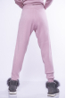 Теплый женский костюм 120PSKL025 бледно-розовый