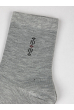Носки бесшовные с двойной пяткой 230PYH07-3-3 светло-серые светло-серый меланж