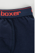 Трусы мужские боксеры с контрастной резинкой 463F001 сине-красный