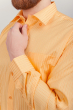 Рубашка мужская яркая, длинный рукав Fra №868-33 песочный