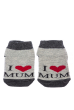 Носки 120PUK001-1 junior I Love Mum меланж