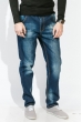 Джинсы мужские стильный крой 866K002 темно-синий Джинсы мужские стильный крой 866K002 темно-синий