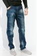 Джинсы мужские стильный крой 866K002 темно-синий Джинсы мужские стильный крой 866K002 темно-синий