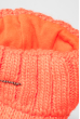 Шапка женская в неоновых оттенках, с пампоном 65PF0018-1 оранж неон