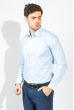 Рубашка мужская классический фасон 714K001-5 голубой