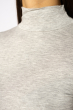  Гольф женский однотонный 620f009 светло-серый меланж