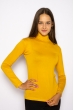  Гольф женский однотонный 620f009 горчичный